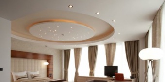 Секреты красивого дизайна потолка в спальне