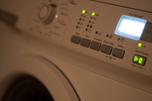 Чистая стиральная машинка