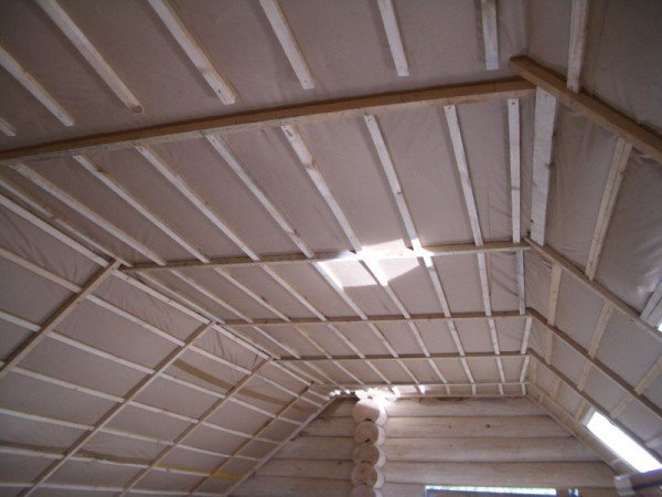 Теплоизоляция крыши деревянного дома